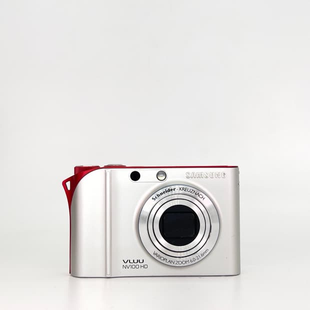 삼성 VLUU SamSung NV100HD 실버(레드 포인트)