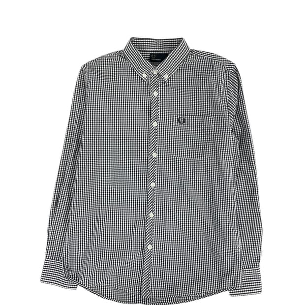 프레드페리 타탄체크 셔츠 (woman L)