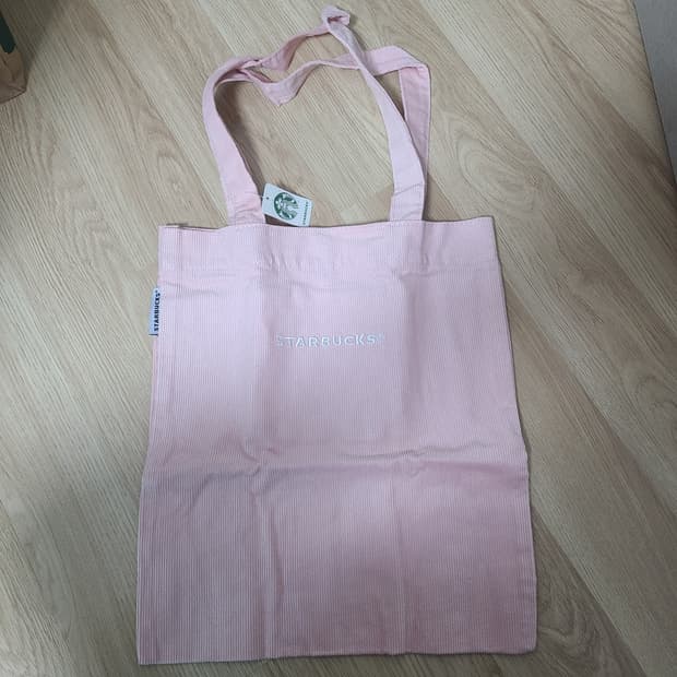 (새상품) 스타벅스 코듀로이 에코백