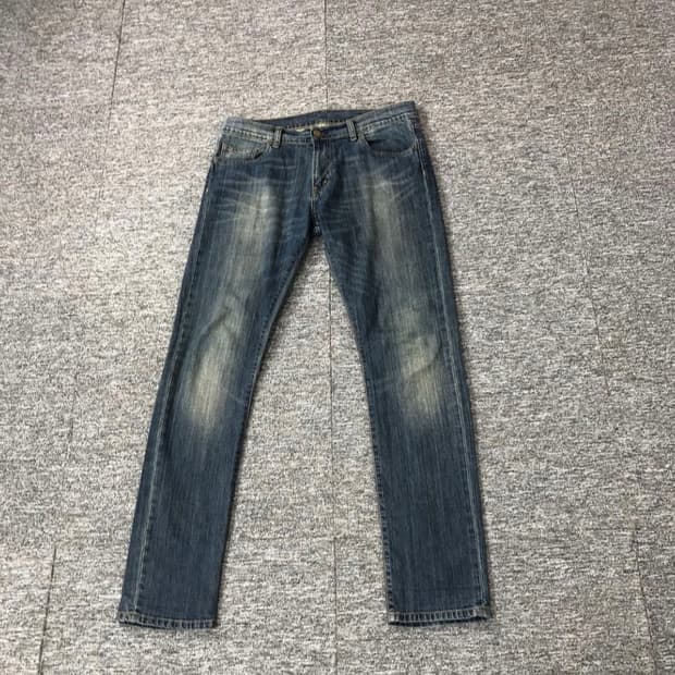 칼하트 정품 패치워크 데님팬츠 슬림핏
