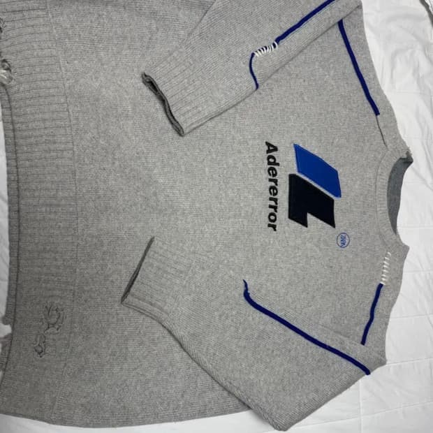 자라 X 아더에러 오버사이즈 스웨터 그레이 L-XL 중고 판매