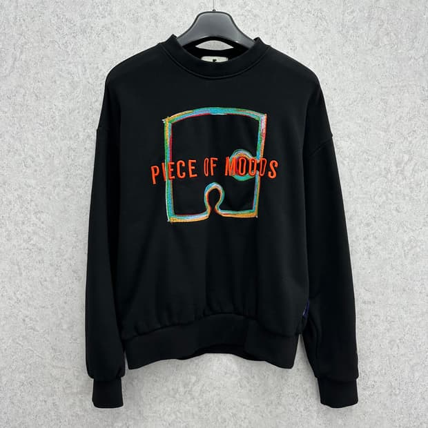 Free 피스오브무즈 남자 루즈핏 맨투맨