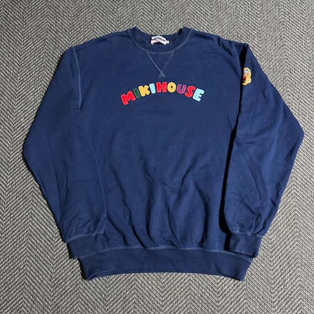 MIKIHOUSE 로고 맨투맨