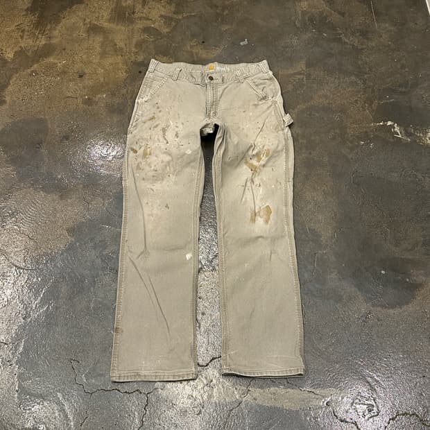 칼하트 릴렉스핏 카펜터 워크팬츠 33x32