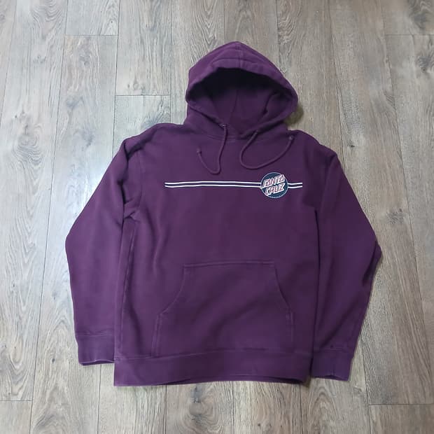 산타크루즈 로고 후드티