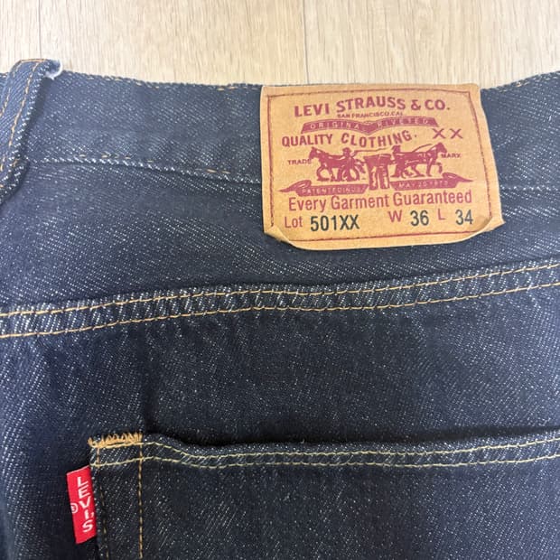 Lvc 리바이스 501xx 36/34