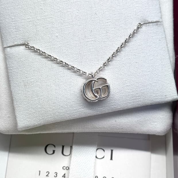 구찌 GG마몽 실버 925 목걸이