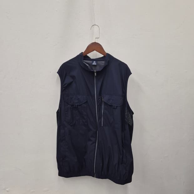 지벤 작업 조끼 에어 쿨링 팬 선풍기 110