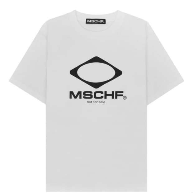(해린 착용) MSCHF 미스치프 낫포세일 화이트 더현대서울 한정 티셔츠
