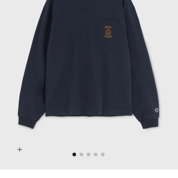 헤리티지플로스 롱슬리브 M 사이즈 새상품