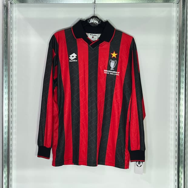 로또 94-95 AC 밀란 인터컨티넨탈컵 홈 마르코 반 바스텐