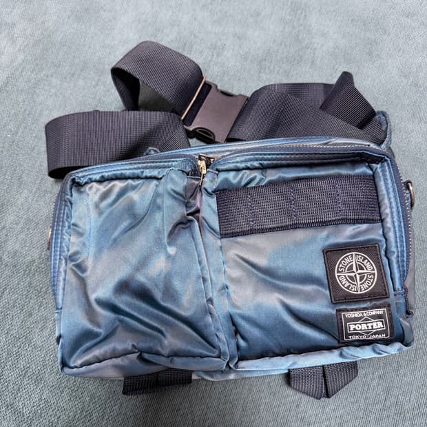 스톤아일랜드 x 요시다포터 가방