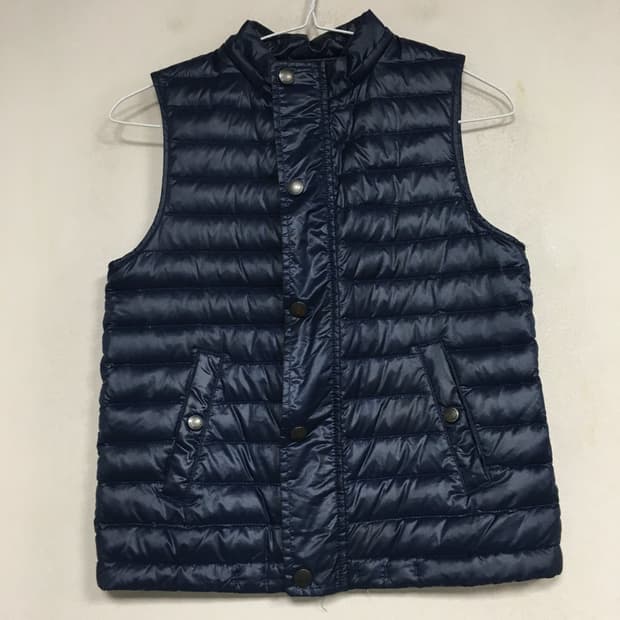 버버리 키즈 정품 다운 패딩조끼 10Y