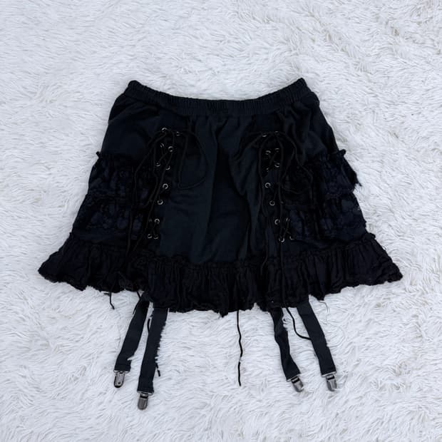 코르셋 레이스업 펑크SK