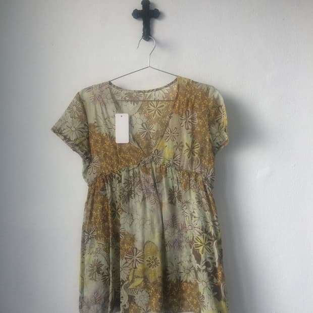 Ethnic mood blouse