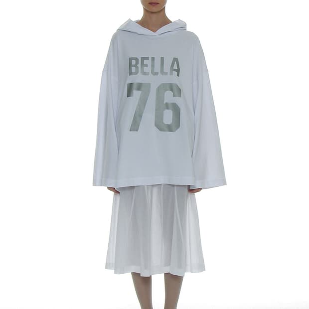 [PARTIMENTO] 파르티멘토 Bella 76 오버사이즈 후드 티셔츠