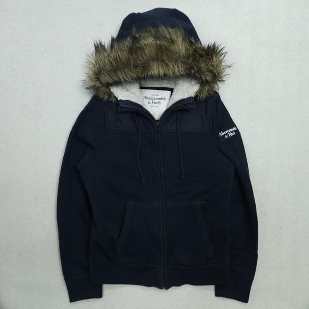 아베크롬비 울프죠 후드 집업 L