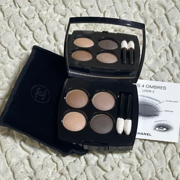 샤넬 섀도우 팔레트 308 끌레르옵스뀌 레 꺄트르 옹브르