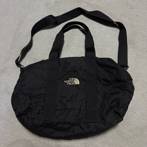 노스페이스 나일론 토트백