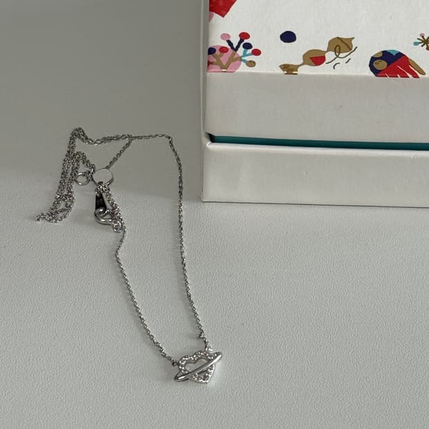 스톤헨지 실버 행성 목걸이