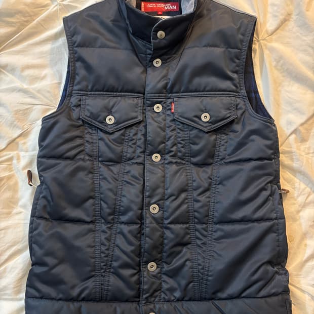 준야 와타나베 리바이스 베스트/패딩조끼