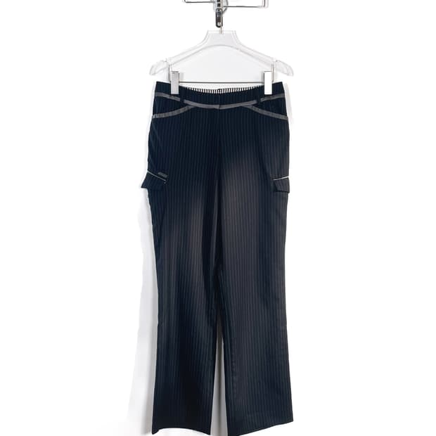 랑방 스트라이프 팬츠