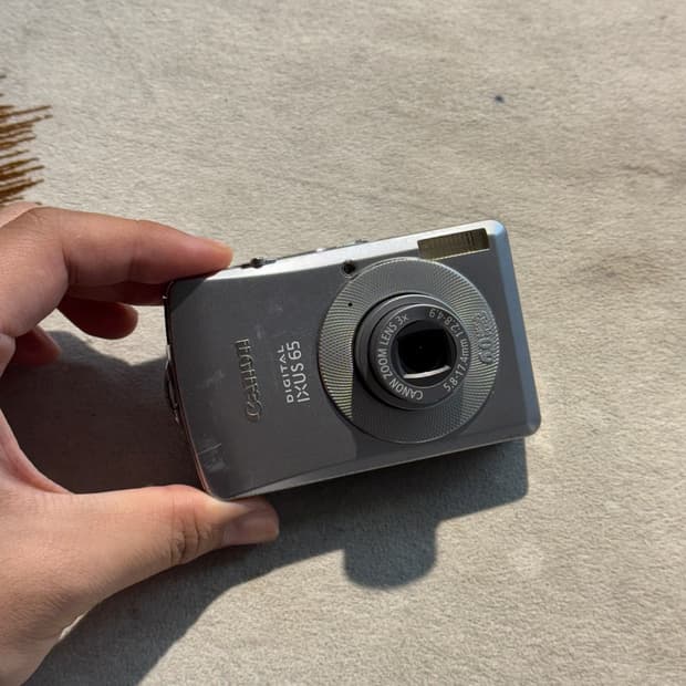 캐논 익서스65 디지털카메라 실버 IXUS65
