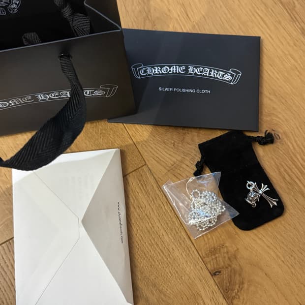 크롬하츠 원볼타이니 크로스 30“볼체인