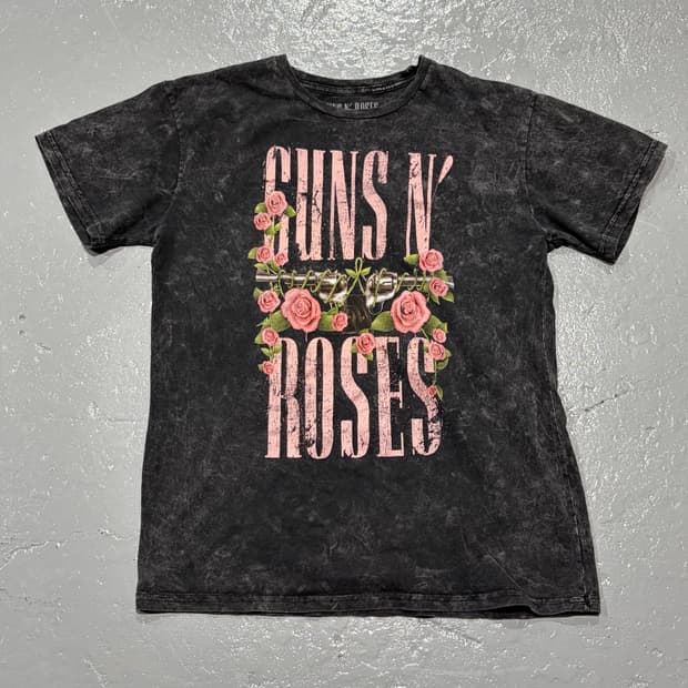 건즈 앤 로지스(Guns N' Roses) 밴드 티