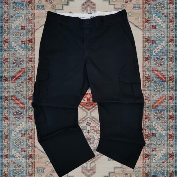 Dickies 디키즈 레귤러 스트레이트 카고 팬츠 Black (38)