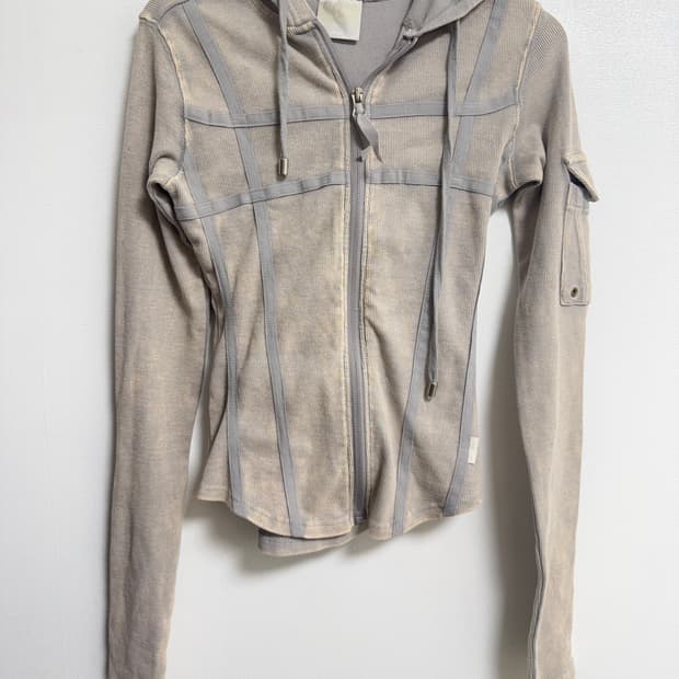 스컬프터 Washed Bondage Hoodie Washed Gray
