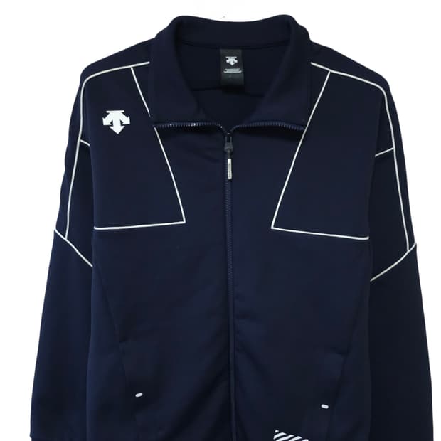 데상트 네이비져지 95-100 트랙탑저지