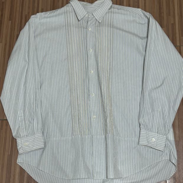 90s 꼼데가르송 옴므 다나카 옴므 스트라이프 셔츠