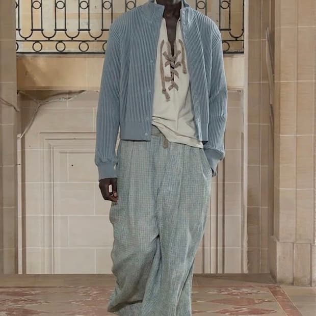 옴므플리세 Homme Plisse Issey Miyake 플리츠 하이넥
