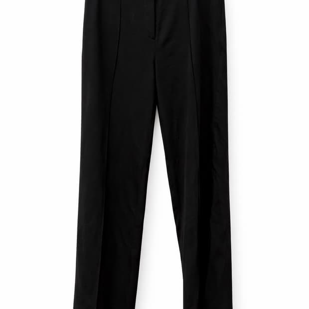 KUHO 블랙 슬랙스 팬츠