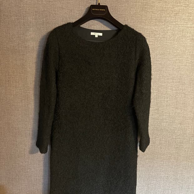 Fredy emue 블랙 니트 원피스 38 JAPAN