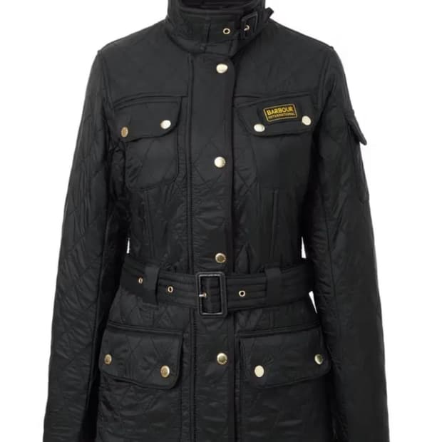 바버 barbour 여성 a7 퀄팅자켓