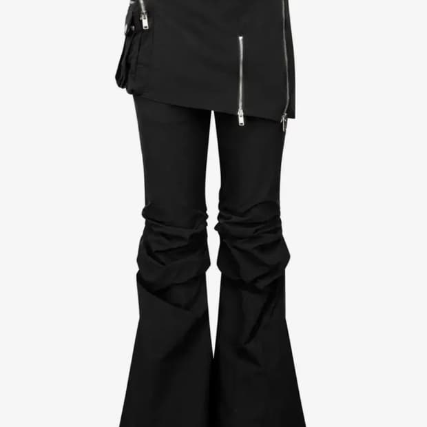 NACHE 나체 부츠컷 스커트 팬츠 BOOTS CUT SKIRT PANT