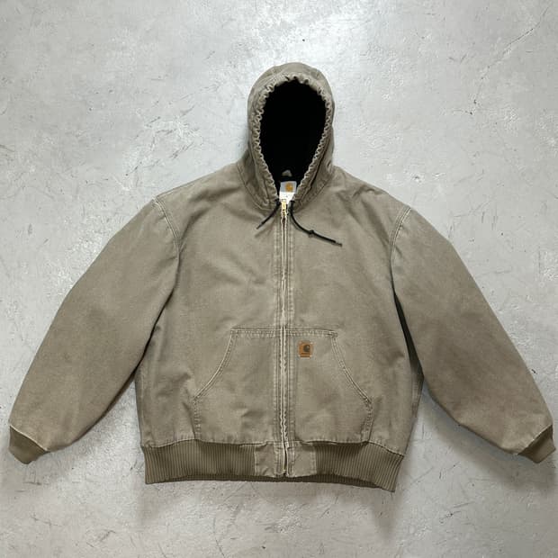 00’s OG 칼하트 J130 액티브 자켓 칼하트 DES 후드 자켓