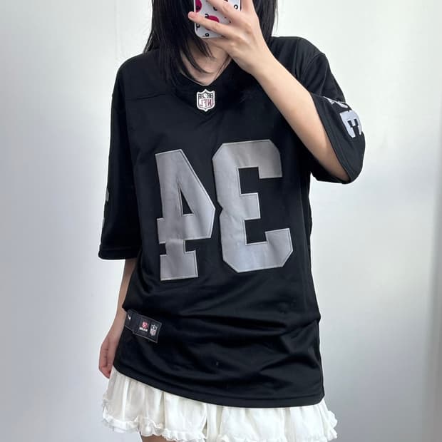 나이키 NFL 레이더스 보 잭슨 유니폼 져지 반팔 티셔츠