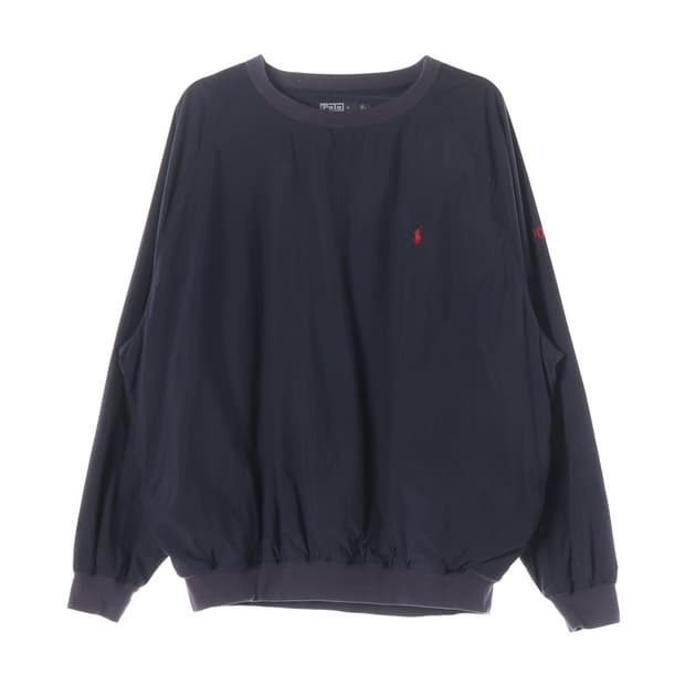 폴로 랄프로렌 나일론 크루넥 풀오버 네이비 L