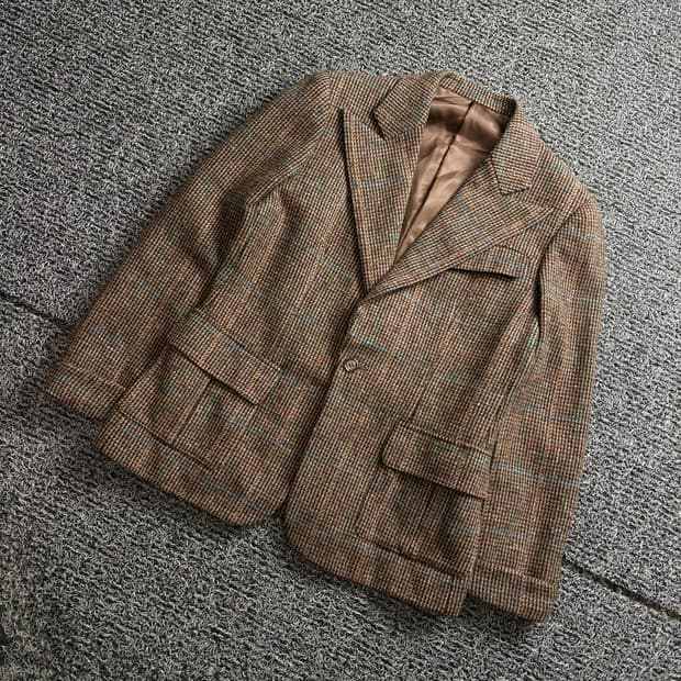 폴로 랄프로렌 영국 해링본 트위드 블레이져 3648