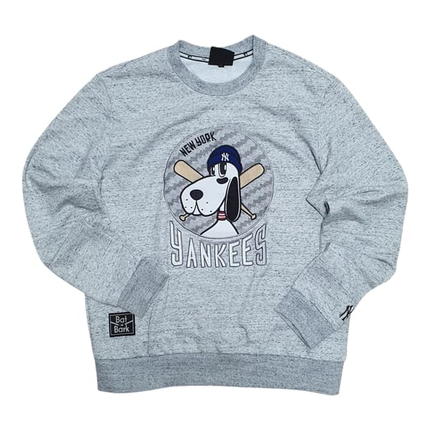 ✨ (바배) MLB 뉴욕양키즈 강아지 맨투맨 
