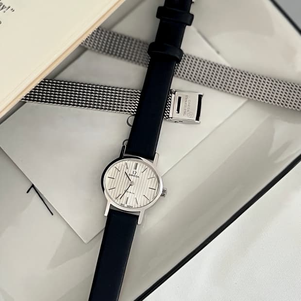 오메가 제네브 여성 시계 / 정품감정. 오버홀