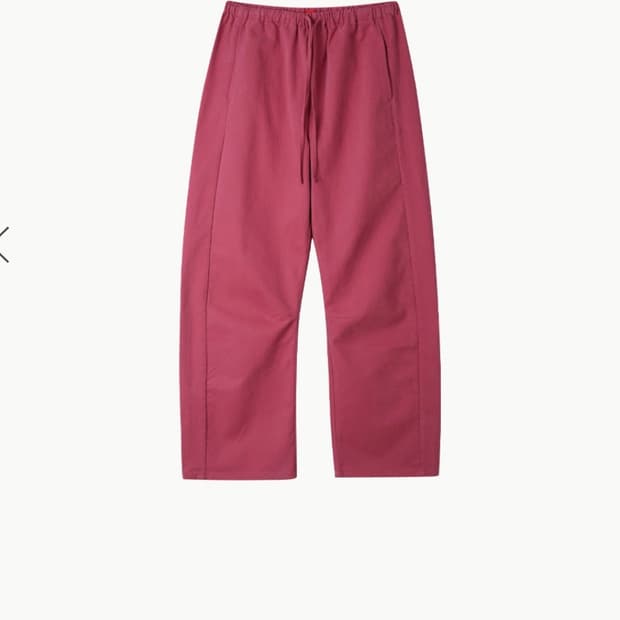 tonse 톤세 THORN CURVED PANTS 핑크바지 1사이즈