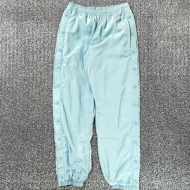 빈티지9. 아디다스 민트 츄바 스냅버튼 나일론 츄리닝 바지