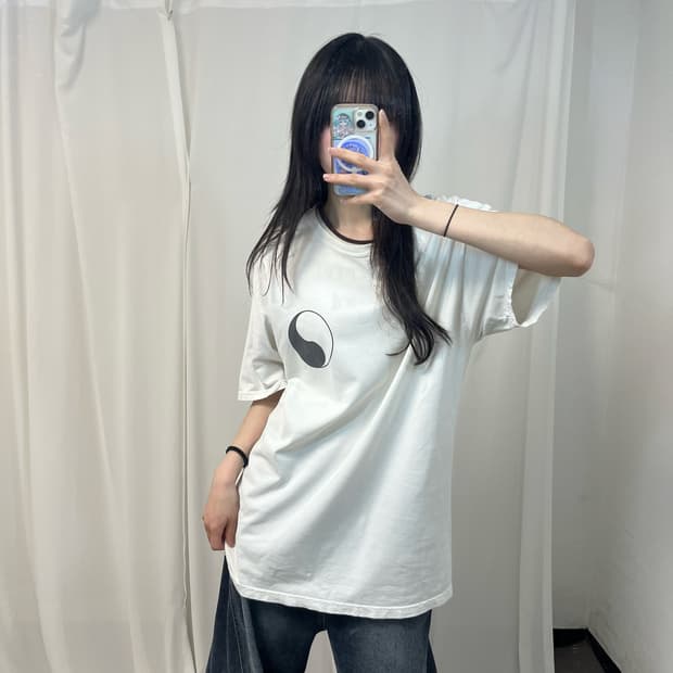 Our Legacy × Stussy yin-yang t-shirt