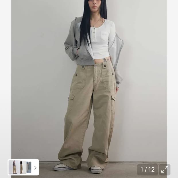 애즈온 카고 팬츠 M