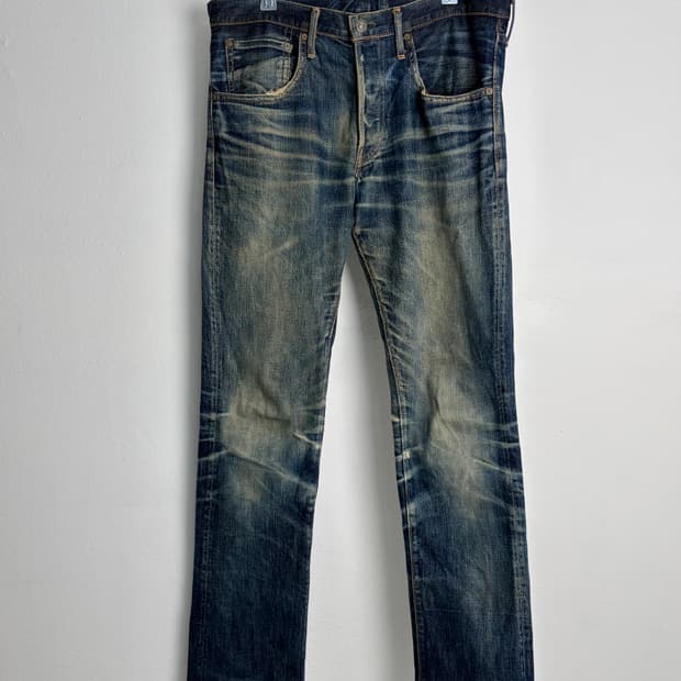 풀카운트 워시드 데님팬츠