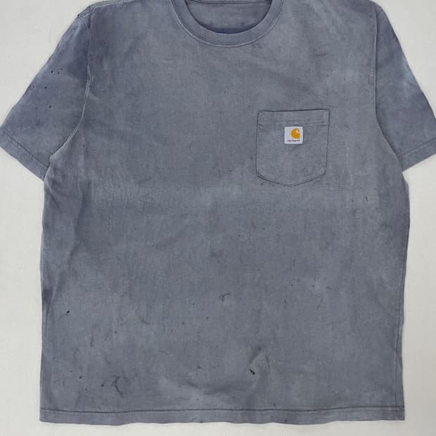 CARHARTT POCKET T-SHIRT CUSTOM FADED / D